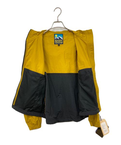 franklin climbing（フランクリンクライミング）franklin climbing (フランクリンクライミング) マウンテンパーカー イエロー×ブラック サイズ:SIZE 2 未使用品の古着・服飾アイテム