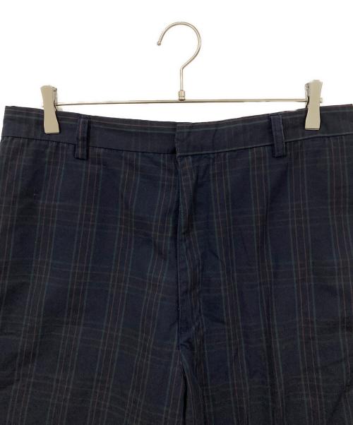 stussy（ステューシー）stussy (ステューシー) ハーフパンツ ネイビー×グリーン サイズ:SIZE 81㎝(W32)の古着・服飾アイテム