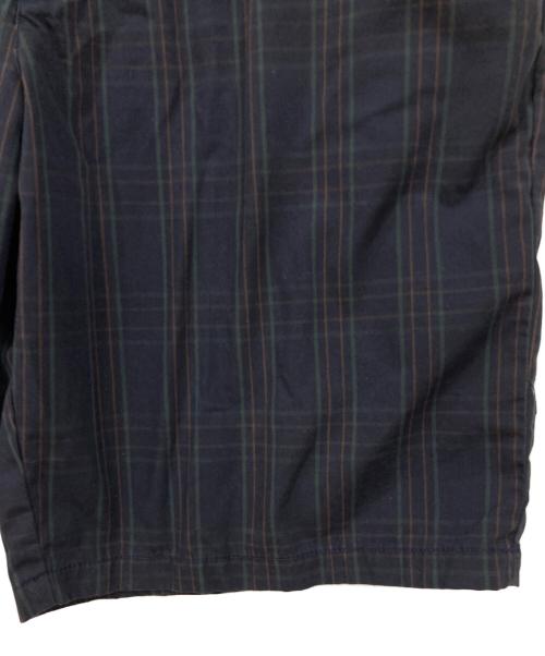 stussy（ステューシー）stussy (ステューシー) ハーフパンツ ネイビー×グリーン サイズ:SIZE 81㎝(W32)の古着・服飾アイテム