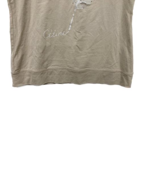 CELINE（セリーヌ）CELINE (セリーヌ) 半袖カットソー ベージュ サイズ:Sサイズの古着・服飾アイテム