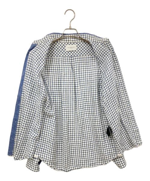 RAINMAKER（レインメーカー）RAINMAKER (レインメーカー) 長袖シャツ ホワイト×ブルー サイズ:SIZE 39の古着・服飾アイテム
