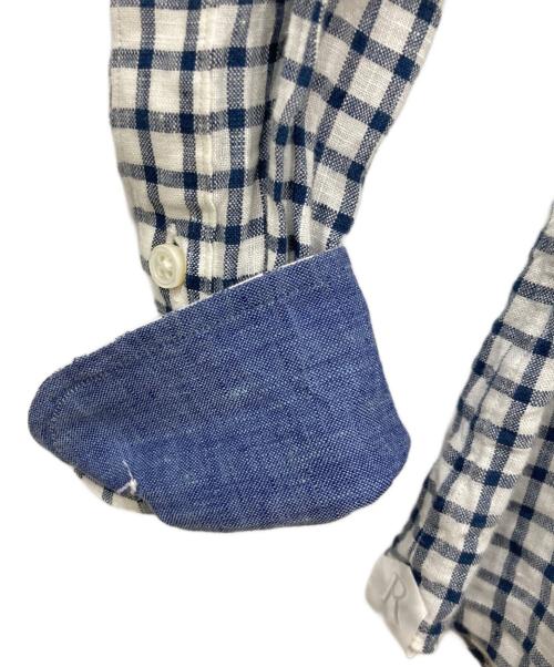 RAINMAKER（レインメーカー）RAINMAKER (レインメーカー) 長袖シャツ ホワイト×ブルー サイズ:SIZE 39の古着・服飾アイテム