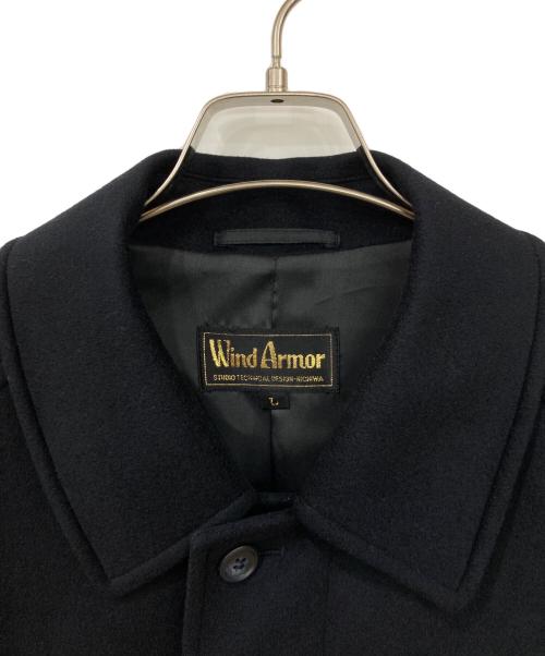 Wind Armor（ウィンドアーマー）Wind Armor (ウィンドアーマー) カシミヤコート ネイビー サイズ:Lサイズの古着・服飾アイテム