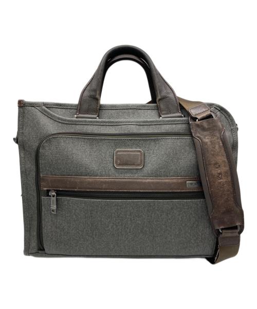 TUMI（トゥミ）TUMI (トゥミ) ALPHA2 グレー×ブラウンの古着・服飾アイテム
