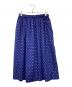 COMME des GARCONS COMME des GARCONS（コムデギャルソン コムデギャルソン）の古着「ドローストリングスカート」｜ブルー