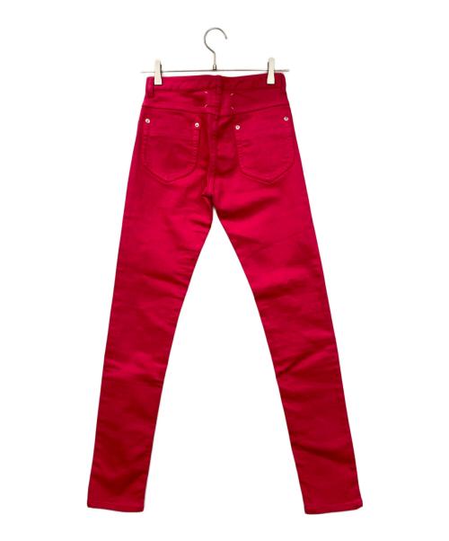 Maison Margiela（メゾンマルジェラ）Maison Margiela (メゾンマルジェラ) スキニーデニムパンツ ショッキングピンク サイズ:SIZE 38の古着・服飾アイテム