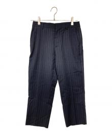 Maison Margiela（メゾンマルジェラ）の古着「クロップドパンツ」｜ネイビー