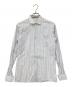 BOTTEGA VENETA（ボッテガベネタ）の古着「シャツ」｜ホワイト×ブルー