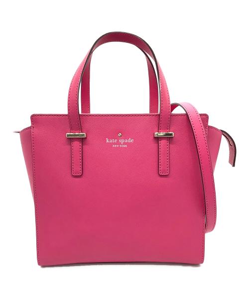 Kate Spade（ケイトスペード）Kate Spade (ケイトスペード) 2WAYバッグ ピンクの古着・服飾アイテム