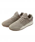 NEW BALANCEニューバランス）の古着「スニーカー」｜ベージュ×ピンク