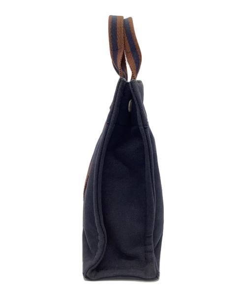 HERMES（エルメス）HERMES (エルメス) フールトゥPM ネイビー×ブラウンの古着・服飾アイテム