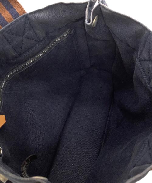 HERMES（エルメス）HERMES (エルメス) フールトゥPM ネイビー×ブラウンの古着・服飾アイテム