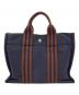 HERMES (エルメス) フールトゥPM ネイビー×ブラウン：8000円