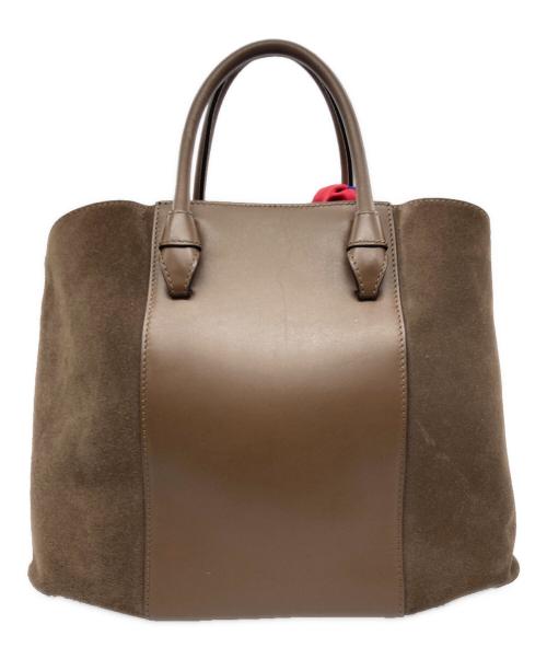 FURLA（フルラ）FURLA (フルラ) 2WAYトートバッグ ブラウンの古着・服飾アイテム