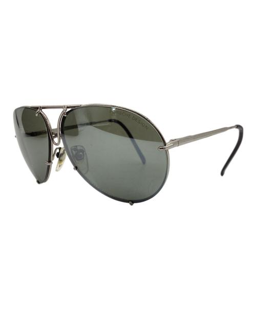 Porsche Design（ポルシェ デザイン）Porsche Design (ポルシェ デザイン) サングラス ブラック×シルバーの古着・服飾アイテム