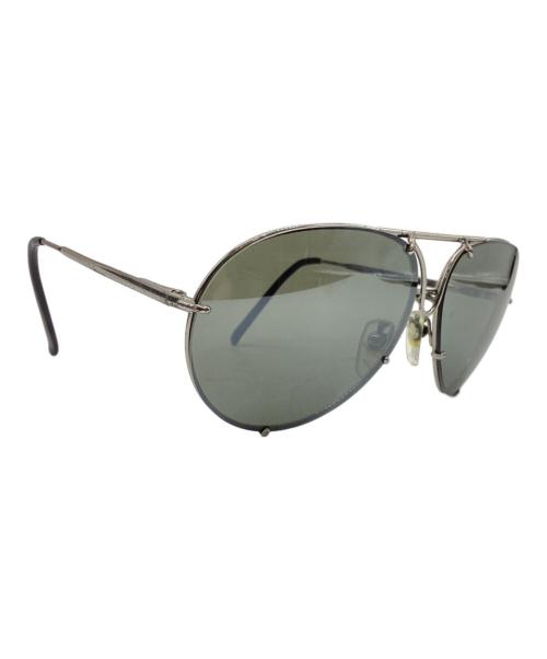 Porsche Design（ポルシェ デザイン）Porsche Design (ポルシェ デザイン) サングラス ブラック×シルバーの古着・服飾アイテム
