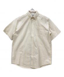 L.L.Bean×WRINKLE RESISTANT（エルエルビーン）の古着「半袖シャツ」｜イエロー×ホワイト×ブルー