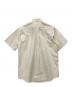 L.L.Bean (エルエルビーン) WRINKLE RESISTANT 半袖シャツ イエロー×ホワイト×ブルー サイズ:Mサイズ：3000円