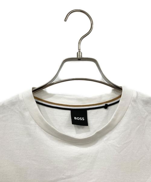BOSS（ボス）BOSS (ボス) 半袖Tシャツ ホワイト サイズ:SIZE Sの古着・服飾アイテム