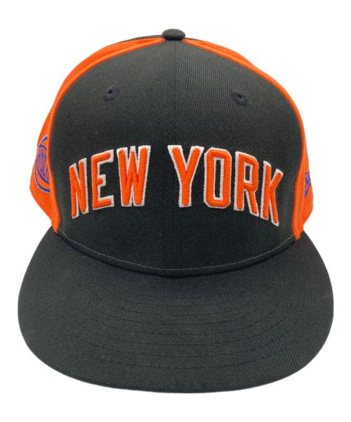 New Era（ニューエラ）New Era (ニューエラ) キャップ ブラック×オレンジ サイズ:-の古着・服飾アイテム