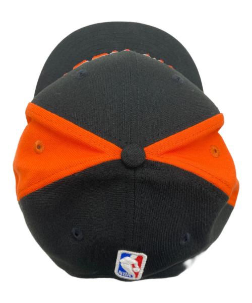 New Era（ニューエラ）New Era (ニューエラ) キャップ ブラック×オレンジ サイズ:-の古着・服飾アイテム