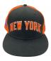 New Era (ニューエラ) キャップ ブラック×オレンジ サイズ:-：4000円