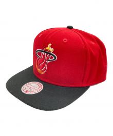 MITCHELL & NESS（ミッチェルアンドネス）の古着「キャップ」｜レッド×ブラック