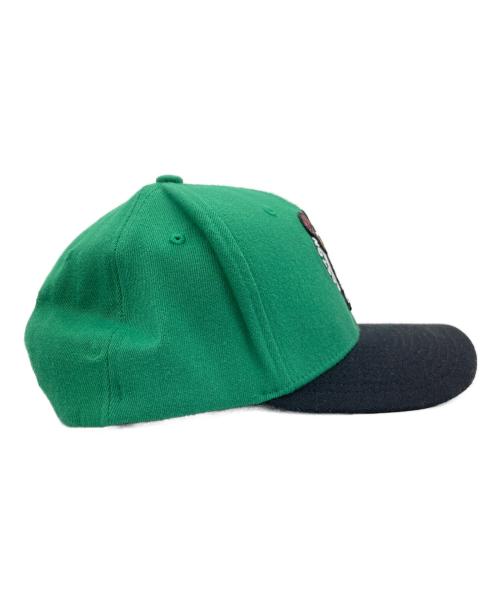 MITCHELL & NESS（ミッチェルアンドネス）MITCHELL & NESS (ミッチェルアンドネス) キャップ グリーン×ブラックの古着・服飾アイテム