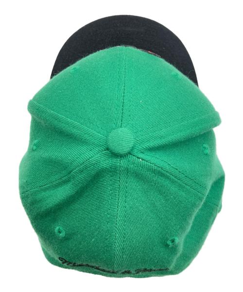 MITCHELL & NESS（ミッチェルアンドネス）MITCHELL & NESS (ミッチェルアンドネス) キャップ グリーン×ブラックの古着・服飾アイテム