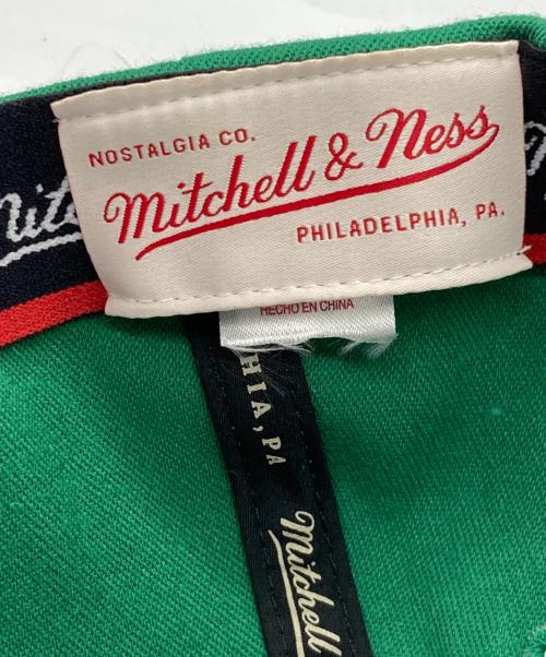 MITCHELL & NESS（ミッチェルアンドネス）MITCHELL & NESS (ミッチェルアンドネス) キャップ グリーン×ブラックの古着・服飾アイテム