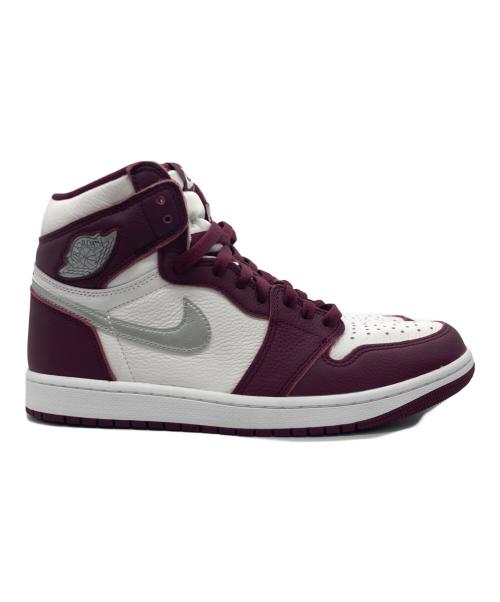 NIKE（ナイキ）NIKE (ナイキ) Air Jordan 1 High OG パープル×ホワイト サイズ:27.5cm 未使用品の古着・服飾アイテム