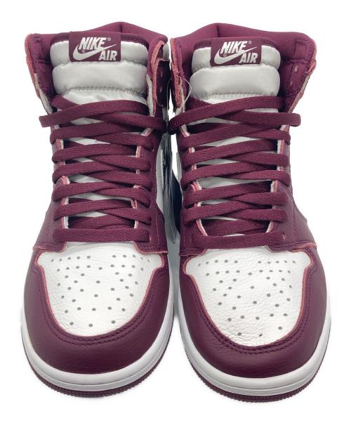 NIKE（ナイキ）NIKE (ナイキ) Air Jordan 1 High OG パープル×ホワイト サイズ:27.5cm 未使用品の古着・服飾アイテム