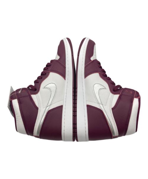 NIKE（ナイキ）NIKE (ナイキ) Air Jordan 1 High OG パープル×ホワイト サイズ:27.5cm 未使用品の古着・服飾アイテム