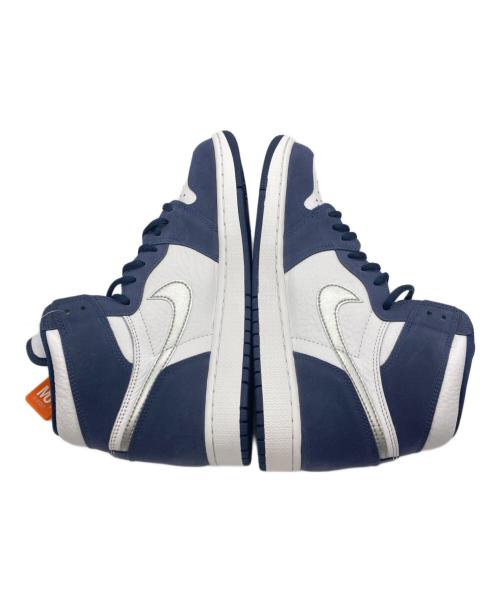 NIKE（ナイキ）NIKE (ナイキ) AIR JORDAN 1 HIGH OG CO JP ネイビー×ホワイト サイズ:27.5cm 未使用品の古着・服飾アイテム