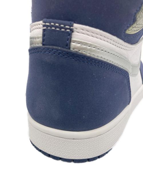 NIKE（ナイキ）NIKE (ナイキ) AIR JORDAN 1 HIGH OG CO JP ネイビー×ホワイト サイズ:27.5cm 未使用品の古着・服飾アイテム