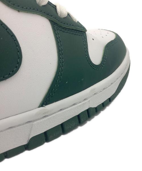 NIKE（ナイキ）NIKE (ナイキ) DUNK HIGH グリーン×ホワイト サイズ:27.5cmの古着・服飾アイテム