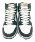 中古・古着 NIKE (ナイキ) DUNK HIGH グリーン×ホワイト サイズ:27.5cm：7000円