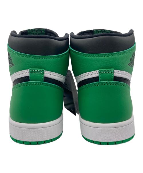 NIKE（ナイキ）NIKE (ナイキ) Air Jordan 1 Retro High OG グリーン×ホワイト サイズ:27.5cm 未使用品の古着・服飾アイテム