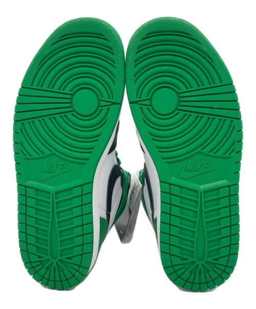 NIKE（ナイキ）NIKE (ナイキ) Air Jordan 1 Retro High OG グリーン×ホワイト サイズ:27.5cm 未使用品の古着・服飾アイテム