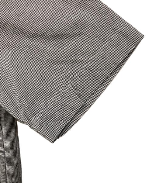 MHL（エムエイチエル）MHL (エムエイチエル) 半袖開襟シャツ グレー×ホワイト サイズ:Mサイズの古着・服飾アイテム