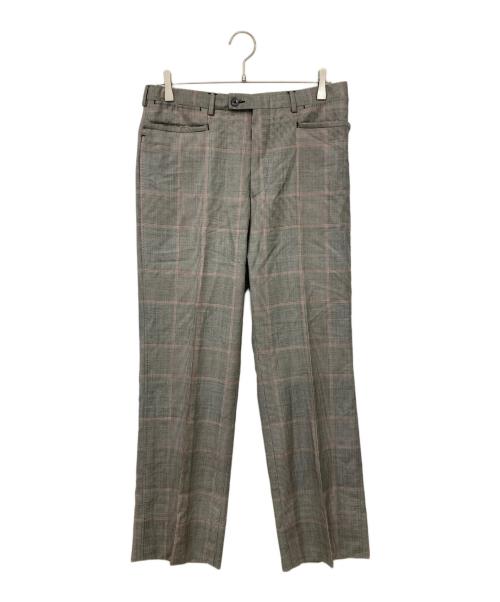 GUCCI（グッチ）GUCCI (グッチ) テーパードパンツ ブラウン サイズ:48Rの古着・服飾アイテム