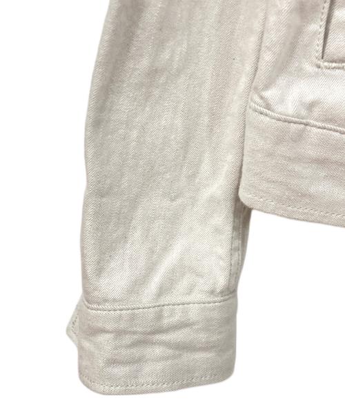 G-STAR RAW（ジースターロゥ）G-STAR RAW (ジースターロゥ) デニムジャケット アイボリー サイズ:Sの古着・服飾アイテム