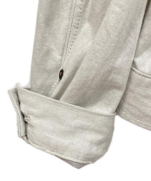 G-STAR RAW（ジースターロゥ）G-STAR RAW (ジースターロゥ) デニムジャケット アイボリー サイズ:Sの古着・服飾アイテム
