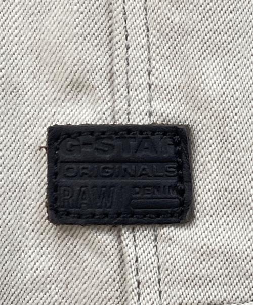 G-STAR RAW（ジースターロゥ）G-STAR RAW (ジースターロゥ) デニムジャケット アイボリー サイズ:Sの古着・服飾アイテム