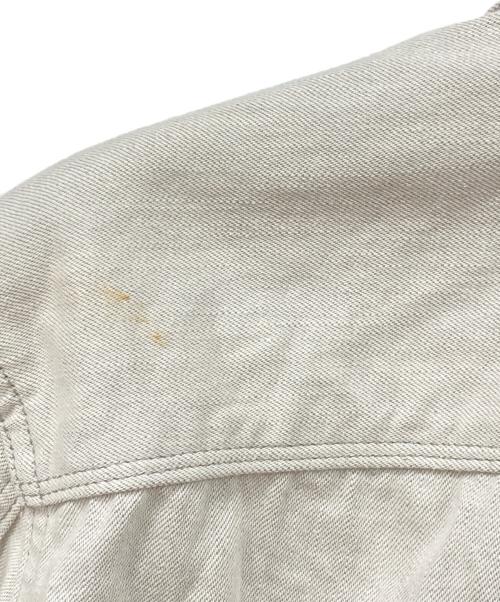 G-STAR RAW（ジースターロゥ）G-STAR RAW (ジースターロゥ) デニムジャケット アイボリー サイズ:Sの古着・服飾アイテム