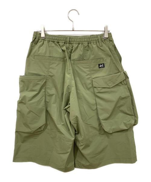 NULL TOKYO（ヌル トウキョウ）NULL TOKYO (ヌル トウキョウ) OUTSIDE SHORTS カーキ サイズ:Lサイズの古着・服飾アイテム