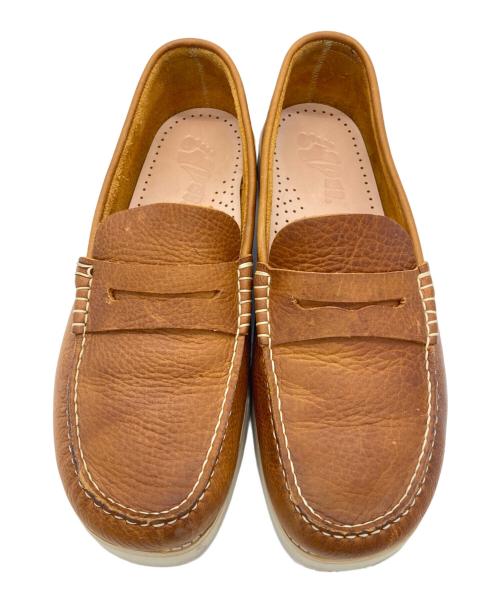 YOGI  FOOTWEAR（ヨギーフットウェア）YOGI  FOOTWEAR (ヨギーフットウェア) コインシューズ ブラウン サイズ:42の古着・服飾アイテム