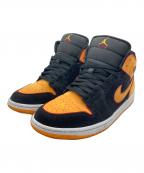 NIKEナイキ）の古着「Air Jordan 1 Mid SE」｜オレンジ×ブラック