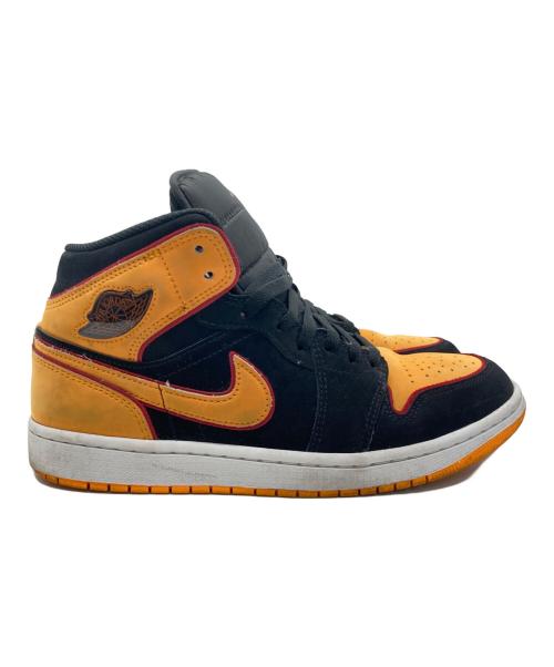 NIKE（ナイキ）NIKE (ナイキ) Air Jordan 1 Mid SE オレンジ×ブラック サイズ:27cmの古着・服飾アイテム