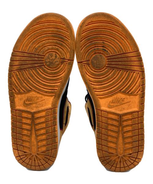 NIKE（ナイキ）NIKE (ナイキ) Air Jordan 1 Mid SE オレンジ×ブラック サイズ:27cmの古着・服飾アイテム